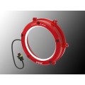 DBK Special Parts (Ducabike) EVO LED Dual Color Clear Wet Clutch Cover for the Ducati Panigale / Streetfighter / Multistrada / Diavel V4 DBK Special Parts (Ducabike) EVO LED Dual Color Clear Wet Clutch Cover for the Ducati Panigale / Streetfighter / Multistrada / Diavel V4